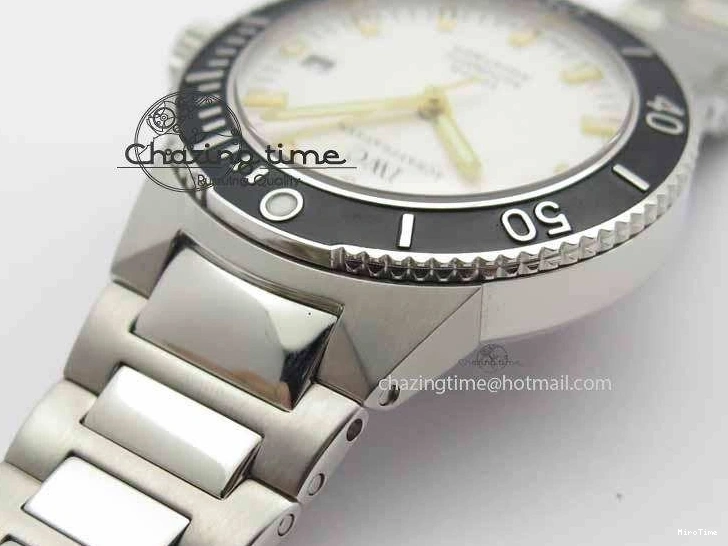 MIROTIME 0226 Aquatimer Automatic SS Noob Best Edition White Dial On SS Bracelet A Lightweight 7251